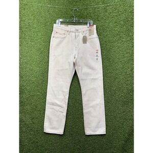 Levis 501 Jeans Womens 30x30 Tan Original High Rise Straight Leg 125010578 New